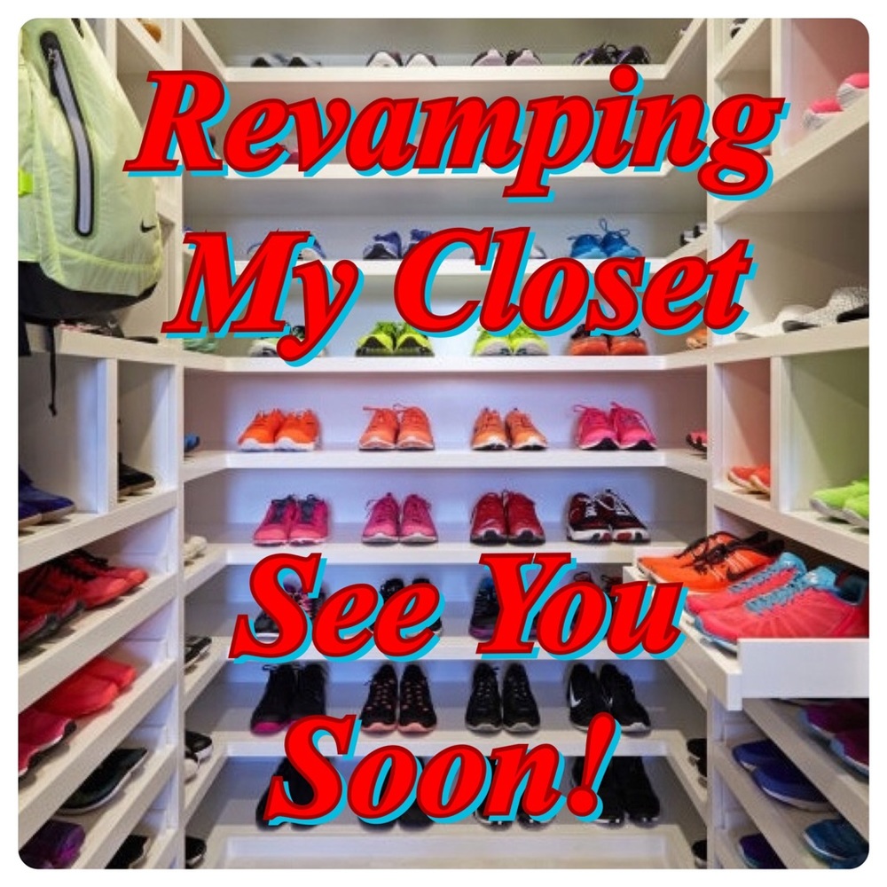 Closet under construction 🔨Will resume June 15th